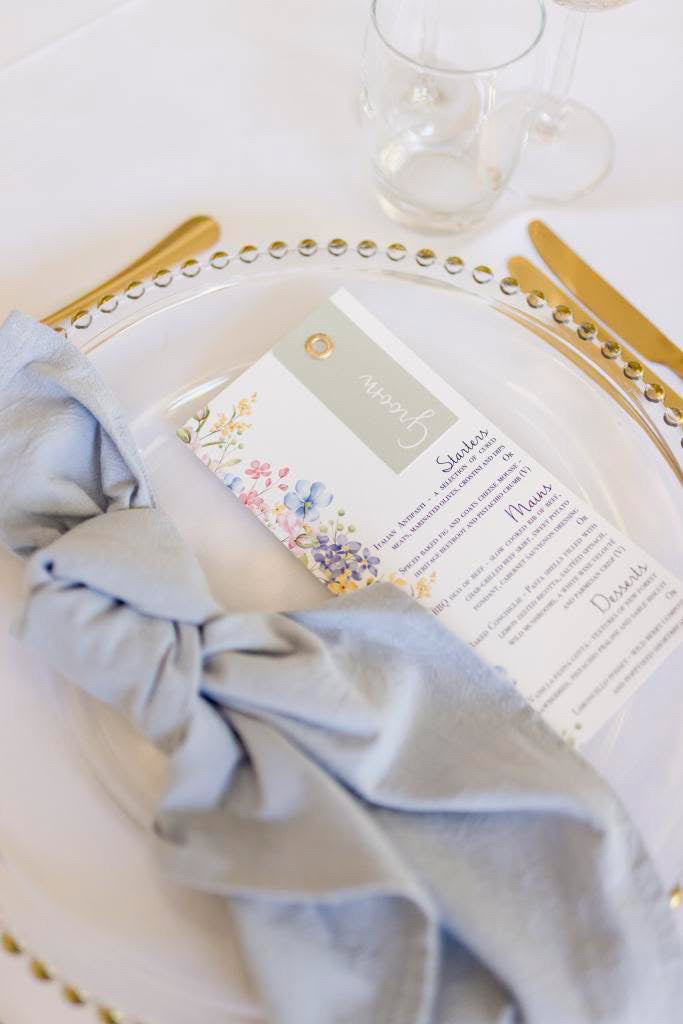 Wedding Menus