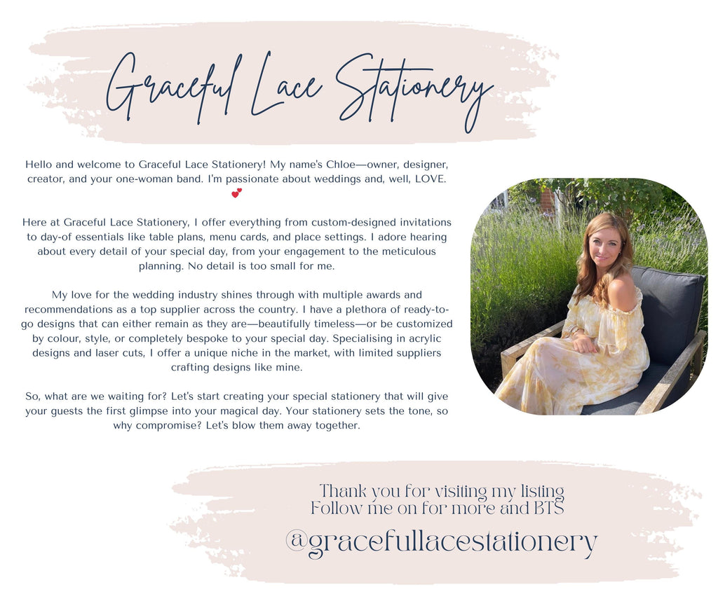 Blush & Silver Laser Cut Wedding Invitation, Glitter Belly Band